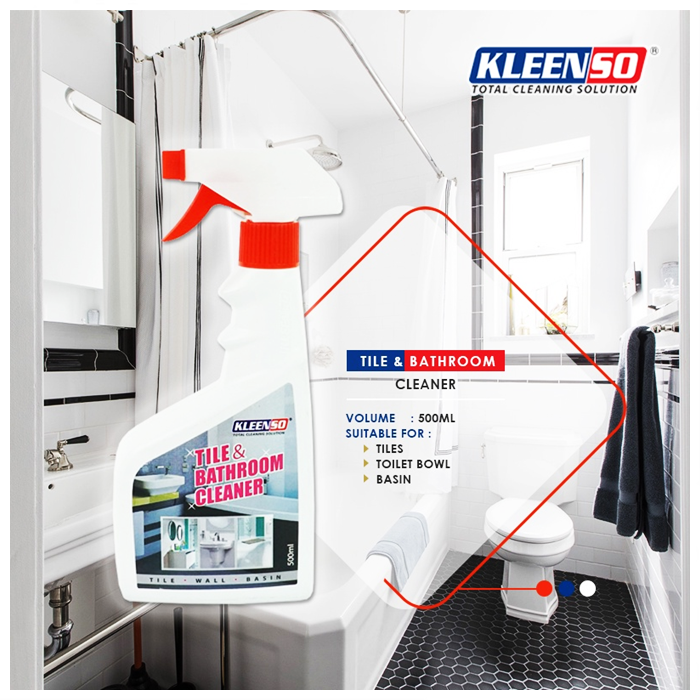 Buy KLEENSO Tile & Bathroom Spray Cleaner 500ml car accessories pet